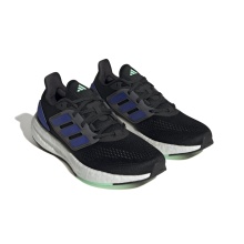 adidas Running Shoes Pureboost 22 (Cushioning) Black/Blue Men